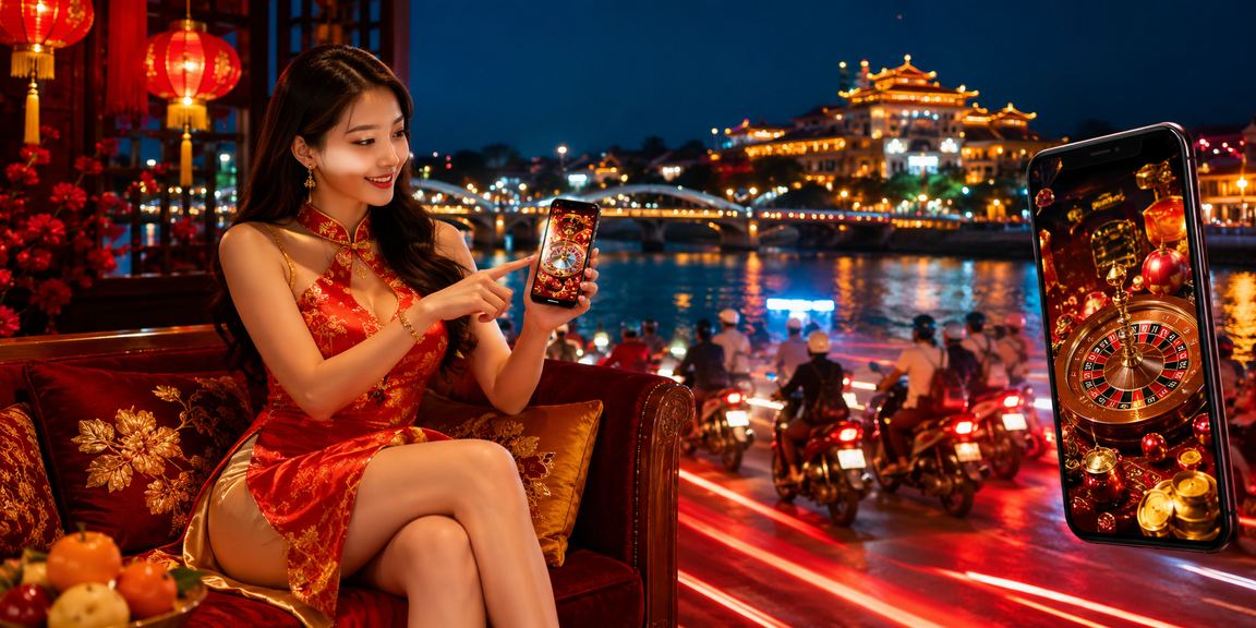 Không gian giải trí casino trực tuyến Việt Nam với giao diện sinh động và bảng thưởng hấp dẫn